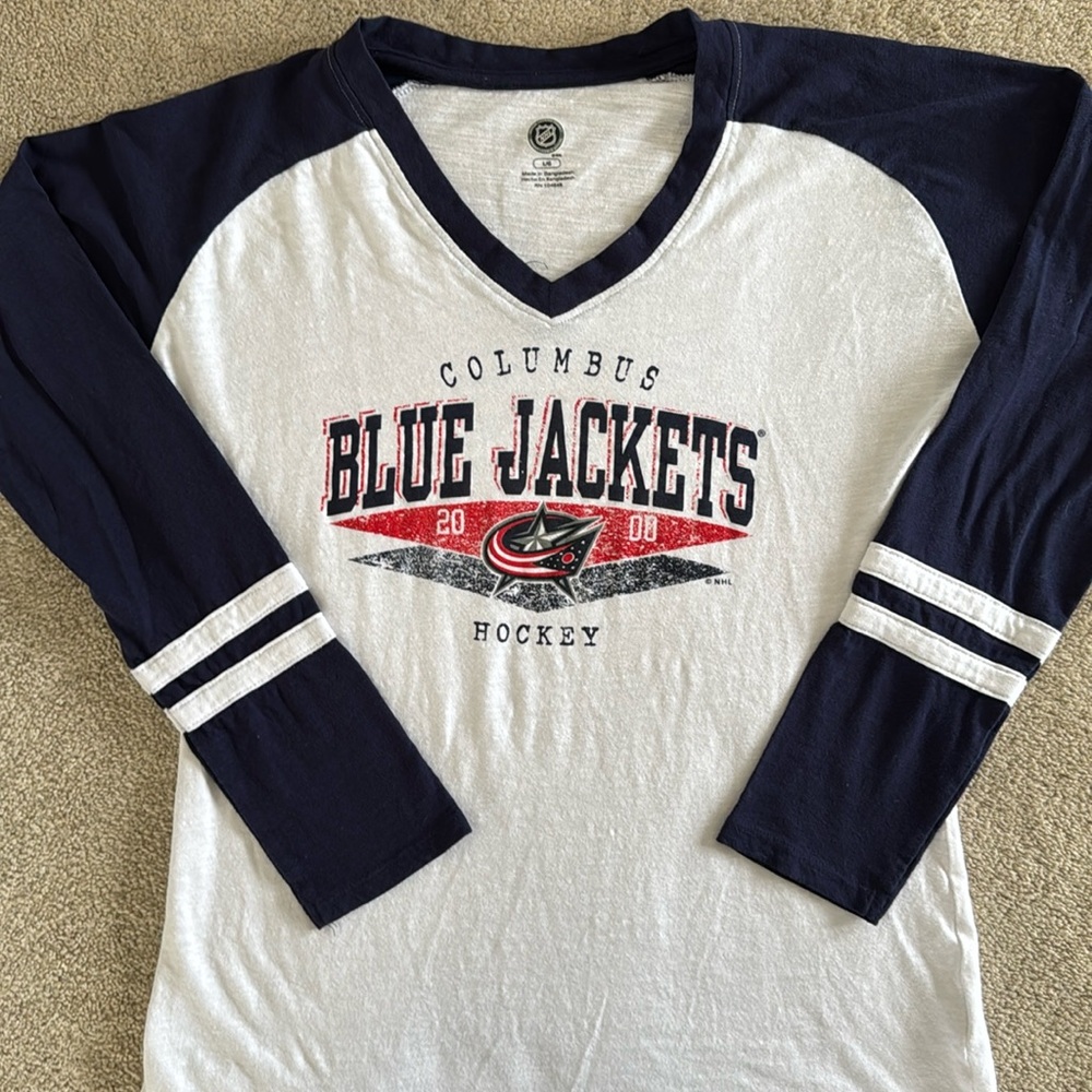 NHL Columbus Blue Jackets Long Sleeve Shirt